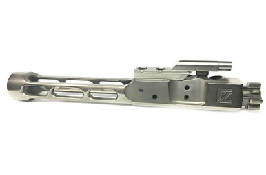 FailZero Lightweight/Low Mass Bolt Carrier Group - No Hammer, EXO Nickel Boron Coated, Nickel Finish, 9.2 oz Total BCG Weight
