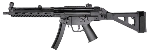 PTR 9LTBR-0090101 9LTBR 9mm Luger 30+1 16" Black Nitride 3 Lug Threaded Barrel, M-LOK Handguard, Black Anodized Aluminum Picatinny Rail Receiver, Black Synthetic SB Tactical Brace, Black Polymer Grip 9LTBR-0090101 9LTBR0090101