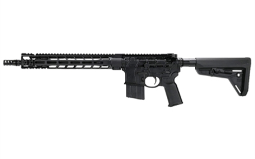 Primary Weapons Systems MK114, Mod 2-M, Semi-automatic Rifle, 6MM ARC, 14.5" Pinned (16" OAL) Barrel, FRC 3 Port Muzzle Device, Anodized Finish, Black, Magpul MOE K2 Grip, Magpul MOE SL Stock, 15 Rounds, 1 Magazine MK1-M2R-6ARC-14-PW MK1M2R6ARC14PW