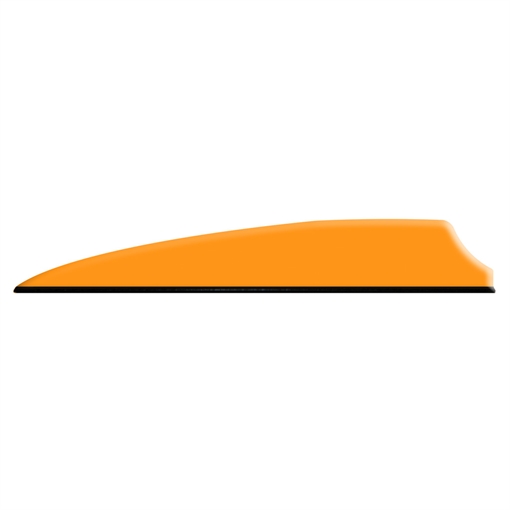 Q2i Q2i Fusion X-II Vanes Neon Orange 3 in. 100 pk. Q07044