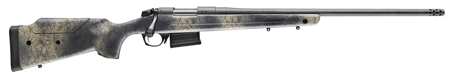 Bergara B-14 Terrain Wilderness Bolt Action Rifle BL14LM657, 7mm Rem Mag, 24", Woodland Camo Stock, Blued Finish, 5 Rds