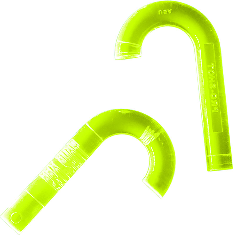 Pro-Shot UV Bore Light 2 Pack (BL-GREEN-2PK), Neon Green, .22 Cal/ 9mm & Up