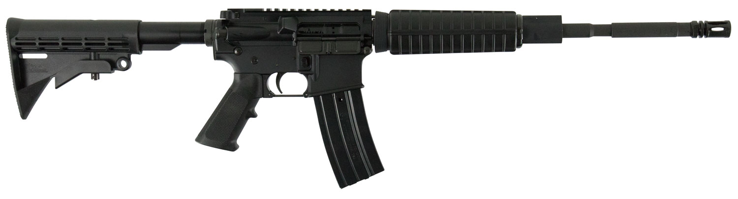Anderson Manufacturing AM15 Semi-Auto Rifle B2K850AA00, 5.56mm NATO, 16", Collapsible Stock, Black Finish, 30 Rds