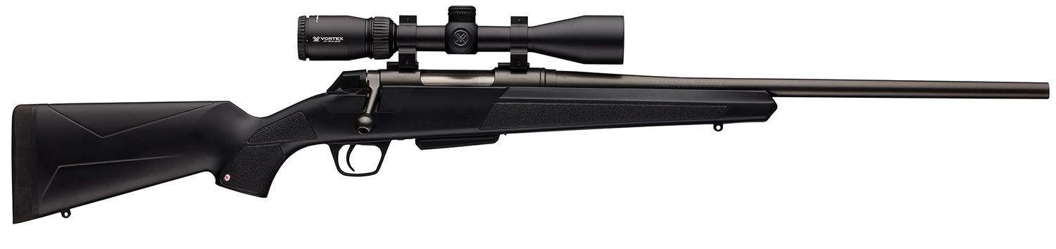 Winchester XPR Compact Scope Combo Bolt Action Rifle 535737212, 243 Win, 20", Black Syn. Stock, Vortex Crossfire II Scope, 3 Rds