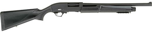 TriStar Cobra III Tactical Pump Shotgun 23160, 12 Gauge, 18.5", 3" Chmbr, Black Synthetic Stock, Black Synthetic Finish