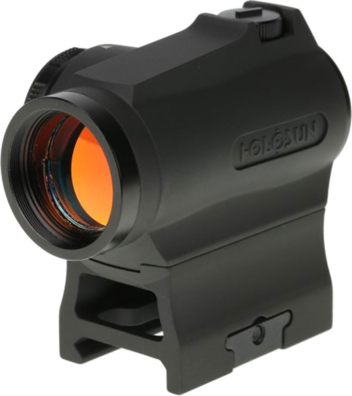 Holosun HE403R-GD Red Dot Sight, 1x20mm, 2 MOA Gold Dot Reticle, Black Anodized, Rotary Switch
