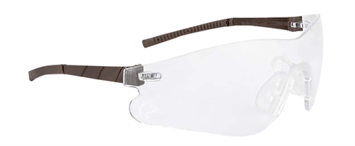 Radians Youth Clear Lens Brown Frame DUY13010C