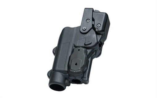 Rapid Force Rapid Force, Level 3 Duty Holster, Fits Sig P320 Full Size/CC/M18/XCarry with Large Light (X300/TLR-1), Right Hand, Compatible with AXON Signal Sensor, Black C R3-M-0691-BK-RH-LL-AX-