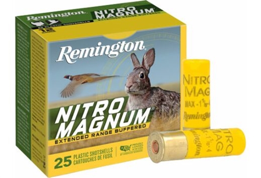 REMINGTON NITRO-MAG 20GA 3" 1-1/4OZ #4 1185FPS 25RD 10BX/C 20672