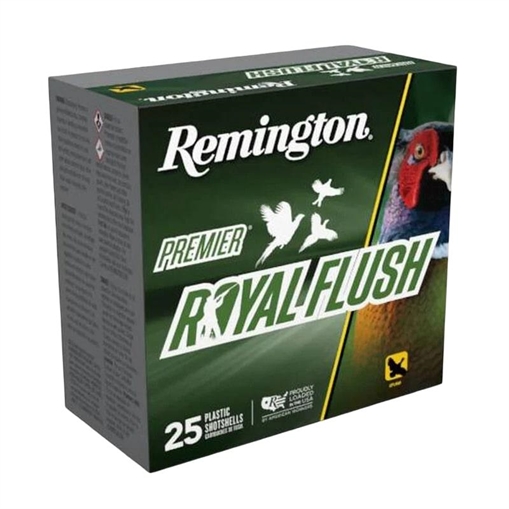 Remington Premier Royal Flush Shotshells 20ga 3" 1oz 1450 fps #4 25/ct R20559
