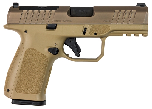 Rost Martin RM1CMOVOSP10 RM1C 9mm Luger 10+1 4" Black Optic Ready/Serrated Slide Black RM1CMOVOSP10 RM1CBLKOSPRR