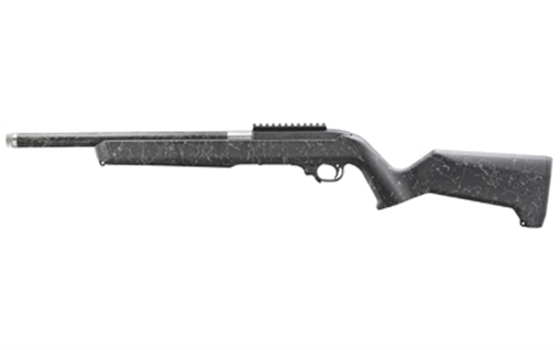 Ruger 10/22 Carbine, Semi-automatic Rifle, 22 LR, 16.1" Carbon Fiber Barrel, Threaded 1/2X28, Clear Satin Finish, Black, Magpul X-22 Stock, Picatinny Rail, 10 Rounds, 1 Magazine 31220