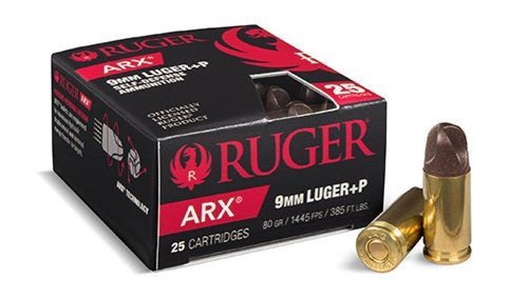 Ruger ARX 9 mm Ammo 25 Rounds Box POLY-9ARXRUG-82-25