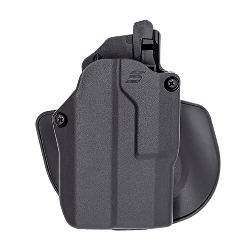 Safariland Solis ALS OWB Black Fits Glock 19 Compatible w/ TLR 7 Light Left Hand SOLIS12835A7C3412