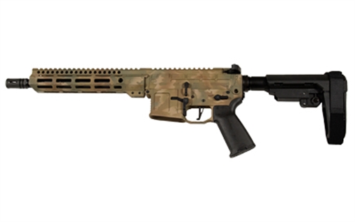 San Tan Tactical STT-15, Semi-automatic, AR, 556NATO, 10.5", Multicam Desert, 30 Rounds, Cerakote, No Brace STT15-C-556-10-DESMC