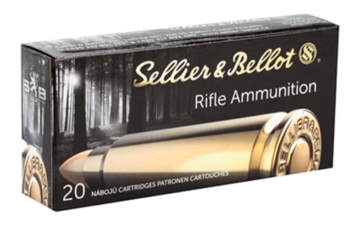 Sellier & Bellot Rifle, 762X39, 124 Grain, Full Metal Jacket, 600 Round Case SB76239A