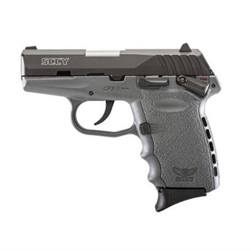 Sccy Industries SCCY CPX-1 CBSG 9MM BLACK/SNIPER GRAY (DOUBLE SIDED SAFETY) CPX1-CBSG