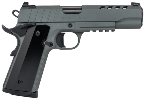 SDS IMPORTS 1911 NIGHT STALKER 45 45ACP 5 GREY 2 8RD 10100512