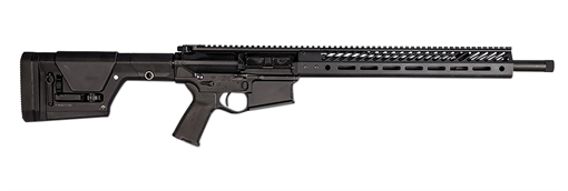 Seekins Precision SP10M, Semi-automatic Rifle, AR, 6.5 Creedmoor, 22" Bartlein Barrel, 1:8 Twist, Threaded 5/8X24, Cerakote Finish, Armor Black, 15" Free Float M-LOK Handguard, Single Stage Trigger, Magpul MOE Plus Grip, Magpul PRS Lite Stock, Ambidextrous