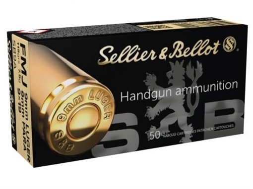 Sellier & Bellot 9mm Luger FMJ SB9ACS