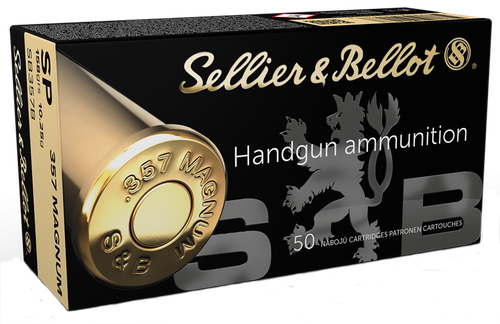 Sellier & Bellot Handgun 357 Mag 158gr Soft Point 50 Per Box