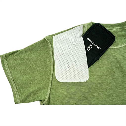 Bob Allen SHOOTING T-SHIRT WITH INSERT-A-PAD GREEN 3XL 71065