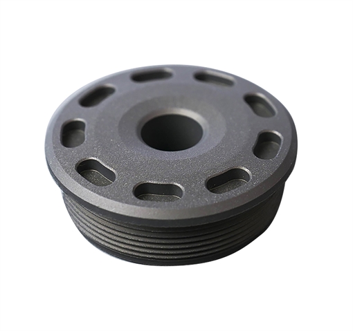 SilencerCo Bravo Front Cap 30 Cal Fits Titanium Matte Black AC5390
