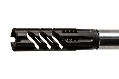 F-1 Firearms Dragon Slay AR Muzzle Brake - 556NATO, Fits 1/2X28 Threads, Nitirde Finish