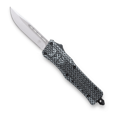 CobraTec CTK-1 Small - Carbon Fiber - 2.75" D2 Steel Blade, Aluminum Alloy Handle