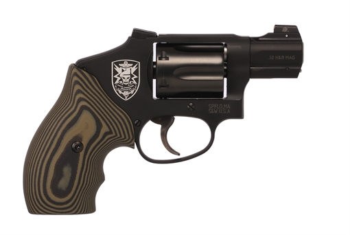 Smith and Wesson 432UC SOA 32H&R 1-7/8" 6RD VZ OD GRIP/GOLD BEAD/SOA LOGO14405