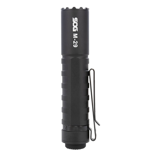 SOG M-29 FLASHLIGHT 2000L 2000 LUMENS W USB-C CABLE/LANYARD ( 4 PER CASE ) 59-65-06-57 SOG-59-65-06-57