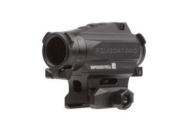 Sig Sauer ROMEO4T-PRO Military Grade Red Dot - 1x20mm, 2 MOA Ballistic Cricle Dot Reticle, Black Finish