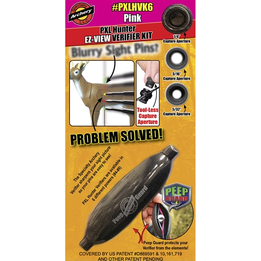 Specialty Archery Specialty Archery PXL Hunter EZ-View Verifier Kit No. 6 Pink PXLHVK6