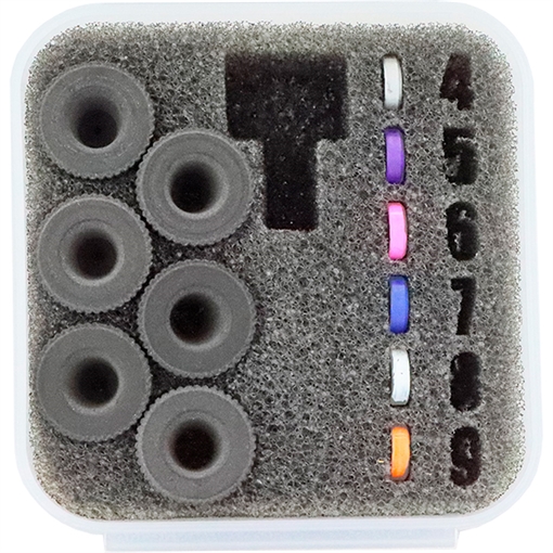 Specialty Archery Specialty Iron I Rifle Peep Kit Contains 6 Apertures and 6 Verifiers with Case IIDLXKT