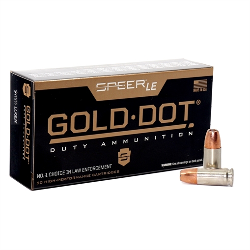 Speer Gold Dot 9mm Luger HP 53619