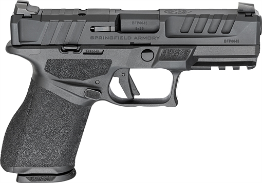 Springfield Echelon 4.0C, Semi-automatic, Striker Fired, Polymer Framed Pistol, Full Size, 9MM, 4" Barrel, Melonite Finish, Black, Crimson Trace CT-1500, Optics Ready Slide, Front Tritium Night Sight, Tactical Rack U-Dot Rear, 15 Rounds, 5 Magazines, Inclu