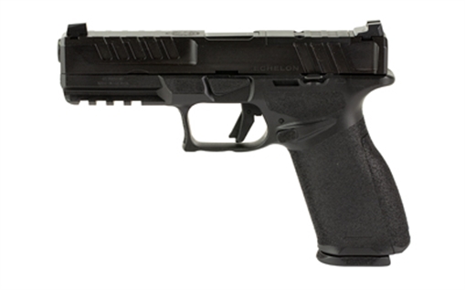 Springfield Echelon, Semi-automatic, Striker Fired, Full Size, 9MM, 4.5" Barrel, Melonite Finish, Black, Crimson Trace CT-1500, Optics Ready Slide, Front Tritium Night Sight, Tactical Rack U-Dot Rear, 15 Rounds, 5 Magazines, Includes Range Bag EC9459B-U-15