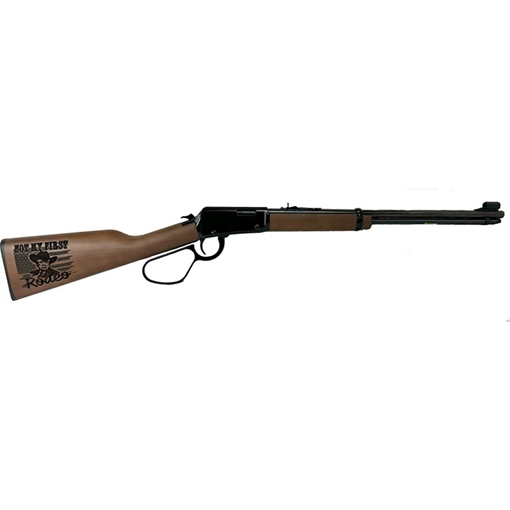Henry Repeating Arms STANDARD LARGE LOOP 22 LR 18.5'' BBL 15 ROUND TRUMP ENGRAVED HS18
