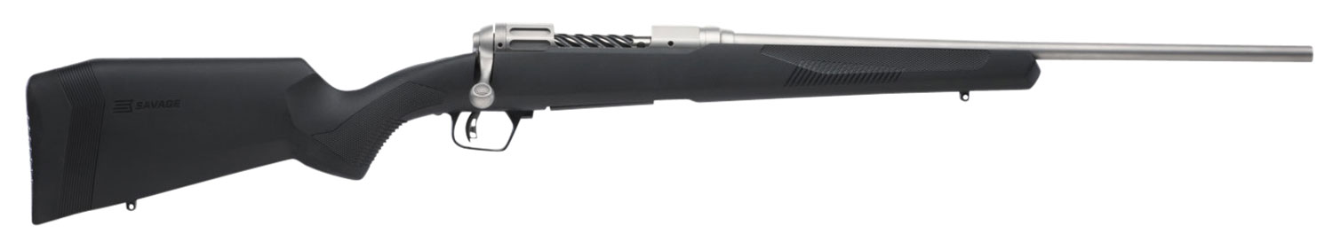 Savage 110 Lightweight Storm Bolt Action Rifle 57073, 308 Win, 20", Black Synthetic Stock, Stainless Steel Finish, 4 Rds