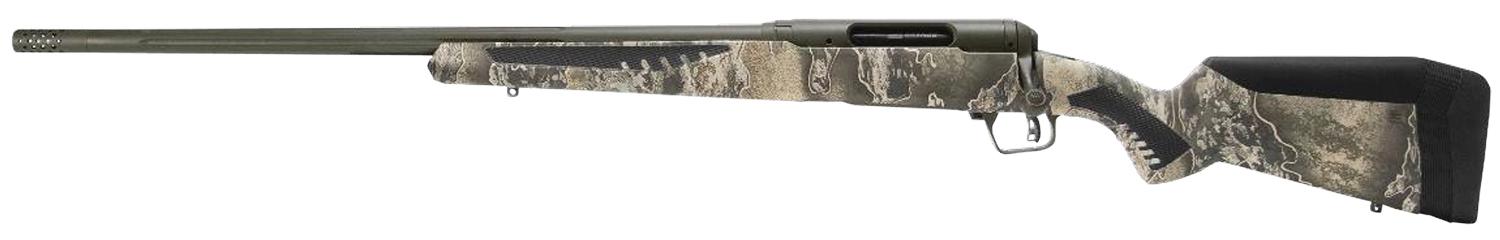 Savage Arms Timberline LH Bolt Action Rifle 57755, 6.5 PRC, 24", OD Green Cerakote, Realtree Excape Finish, 3 Rds