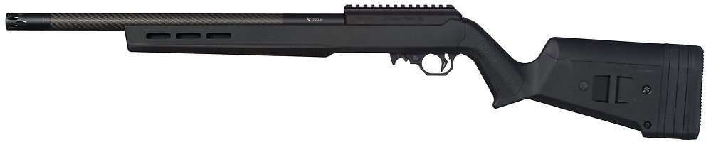 Volquartsen VM-22 Rimfire Rifle VC22RM-B, 22 LR, 16", Magpul Black Stock, Carbon Barrel
