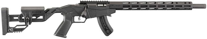 Ruger Precision Rimfire Rifle 8405, 22 Mag, 18", Quick-Fit Precision Rimfire Adjustable Stock, Black Finish, 9 rd