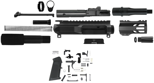 TacFire Pistol Kit 45 ACP Black Steel SSPK45ACPLPK4
