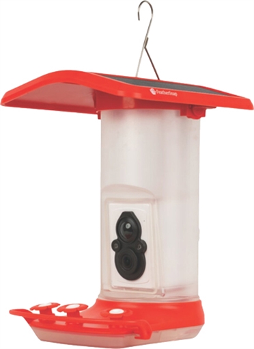 FEATHERSNAP HUMMINGBIRD FEEDER WI-FI SOLAR POWERED W/ CAMERA FSHB001