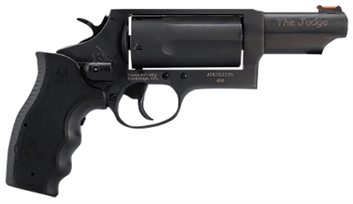 Taurus 2-441039TVL Judge w/Laser Compact 45 Colt (Long Colt)/410 Bore 2.50" Chamber 5rd 3" Stainless Steel Barrel, Cylinder & Stainless Steel Frame, Viridian Laser, Transfer Bar Safety 2-441039TVL 2441039TVL