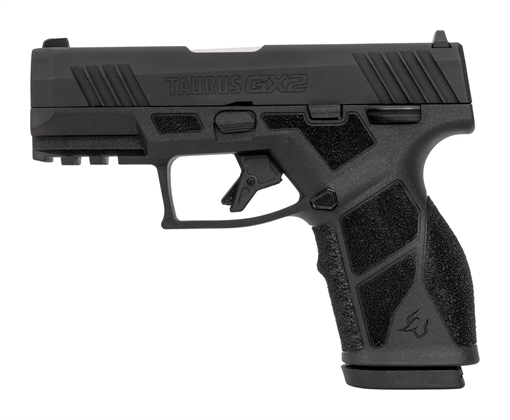 Taurus USA GX2, Semi-automatic, Striker Fired, Compact, 9MM, 3.38" Barrel Length, Matte Finish, Black, Manual Safety, White Dot Front Sight with Drift Adjustable Rear Sight, 13 Rounds, 2 Magazines 1-GX2931