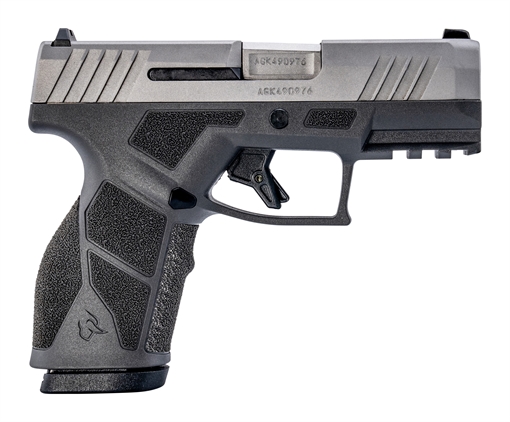 Taurus USA GX2, Semi-automatic, Striker Fired, Compact, 9MM, 3.38" Barrel Length, Matte Finish, Gray and Stainless Steel, Manual Safety, White Dot Front Sight with Drift Adjustable Rear Sight, 13 Rounds, 2 Magazine 1-GX2939G