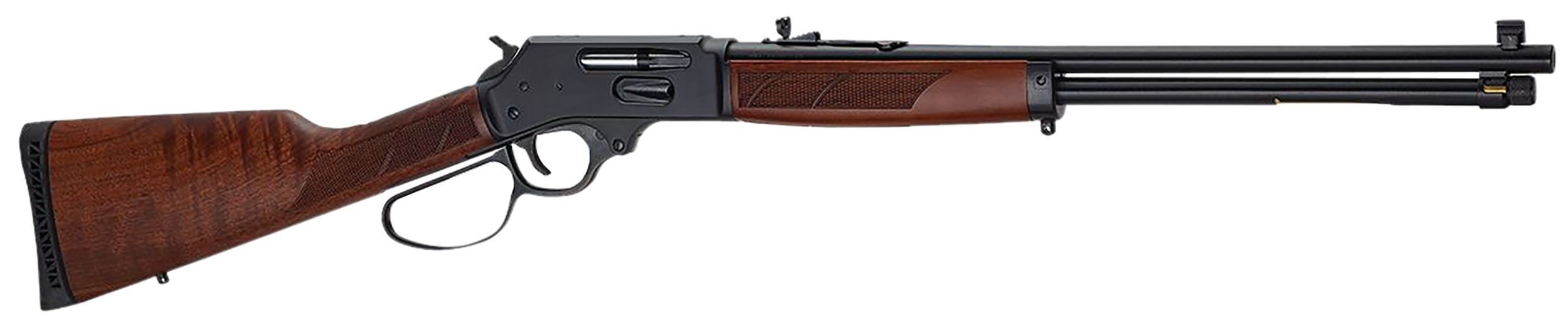 Henry Side Gate Lever Action Rifle H009GL, 30-30 Winchester, 20", Walnut Stock, Polished Blued Finish, 5 Rds
