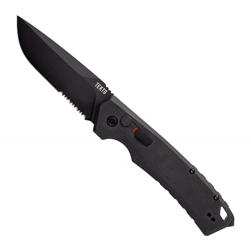 Tekto Gear A3 Delta Black G10 Knife A3R_G1BK_D2BK1S_A1