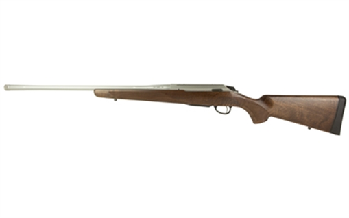Tikka T3x Hunter Full Size 7mm Rem 3+1 22.40" Matte Stainless Fluted Threaded Barrel, Matte Drilled & Tapped Stainless Steel Receiver, Fixed Oiled Walnut Wood Stock, Right Hand JRTXA77022MT